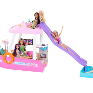 Mattel Barbie motorinė valtis lėlėms su INTERJERO TRANSFORMACIJA + priedai ZA6042 - Image 6
