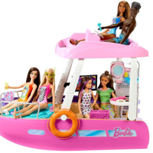 Mattel Barbie motorinė valtis lėlėms su INTERJERO TRANSFORMACIJA + priedai ZA6042 - Image 8