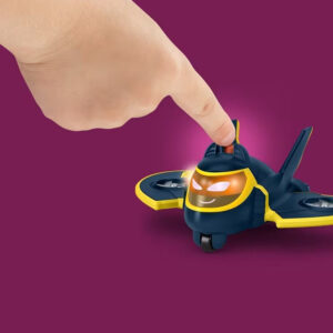 DC BATWHEELS Transporto priemonės su šviesomis Batwing Redbird ZA6046 - Image 6