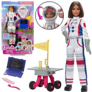 Mattel Barbie astronautės lėlė + kosminiai priedai ZA6051