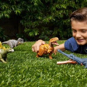 Mattel Jurassic World dinozauras Hesperosaurus Wild Roaring lanksčios figūrėlės ZA6053 - Image 8