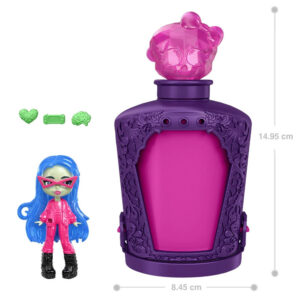 Mattel mini lėlė iš Monster High POTIONS 2 ir 3 serijos aklosios pakuotės 1 vnt. ZA6055 - Image 6