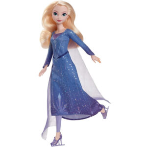 Mattel Disney Frozen ledo čiuožėja karalienė Elsa lėlė ZA6056 - Image 4