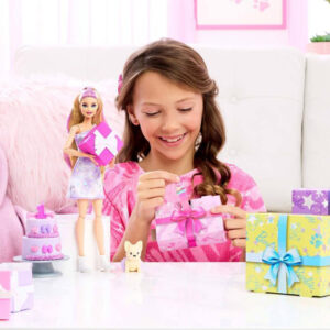 Mattel Barbie vakarėlio lėlė iš serijos: Gimtadienis + čihuahua šuniukas ZA6065 - Image 7
