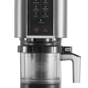 Ninja NC302EU ledų gaminimo aparatas Tradicinių ledų gaminimo aparatas 0,473 L 800 W Juoda
