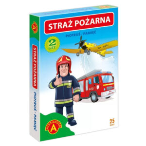 Alexander kortų atminties žaidimas Peter Cards – Priešgaisrinė tarnyba GR0807