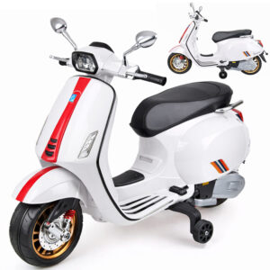VESPA electric scooter motor with battery for children melodies PA0344