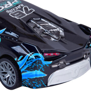 Nuotoliniu būdu valdomas sportinis automobilis su šviečiančiu kėbulu 1:18 RC0754 NI - Image 6