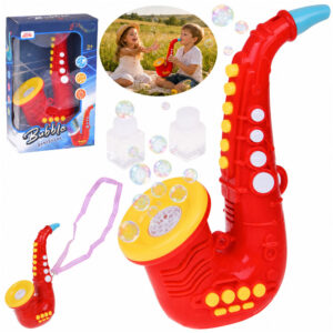 Muilo burbulai - SAXOPHONE burbulų pūtimo aparatas su garsu ir šviesa ZA6154 CZ