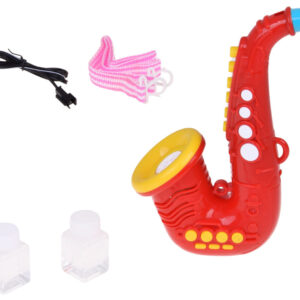 Muilo burbulai - SAXOPHONE burbulų pūtimo aparatas su garsu ir šviesa ZA6154 CZ - Image 2