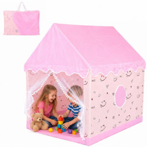 Pastel Dream Playhouse for Girls – Play Tent 120×100×130cm ZA6156
