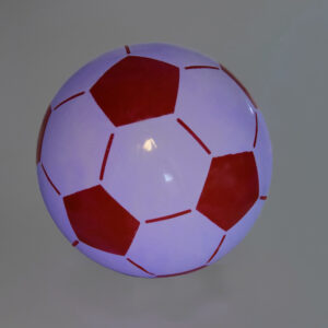 Pripučiamas LED kamuolys vaikams 67 cm – lengvas, šviečiantis, puikiai tinkantis žaidimams SP0869 - Image 7