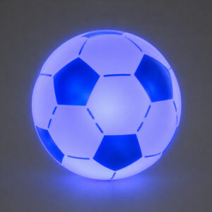 Pripučiamas LED kamuolys vaikams 67 cm – lengvas, šviečiantis, puikiai tinkantis žaidimams SP0869 - Image 7