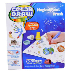 „Color Draw“ piešimo popieriaus papildymas – 18 lapų LED teptukui ZA6166 - Image 7
