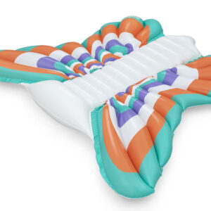 Bestway pripučiamas paplūdimio čiužinys – didelis vandens gultas BUTTERFLY 193x176cm 43963 - Image 6