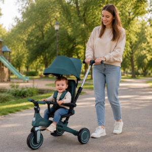Vaikiškas triratukas Tiny Bike, augantis kartu su vaiku, 5 viename SP0879 - Image 3