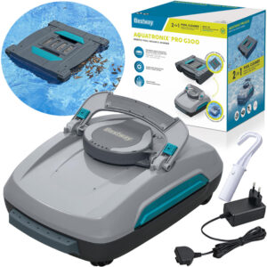 Bestway AquaTronix ProG300 belaidis baseino dulkių siurblys + skimeris 58942