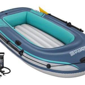 Bestway pripučiama valtis TREK X2 iki 250 kg 232x118 cm + irklai ir pompa 61153 - Image 8