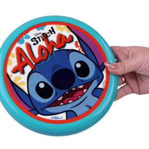 Skraidantis diskas Stitch 20cm – lankstus guminis žaislas vaikams SP0882 - Image 4
