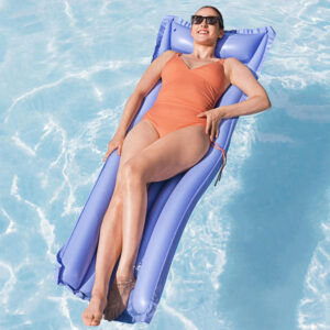 Bestway Inflatable Beach Mattress - Single purple 183x69cm 44007 - Image 3