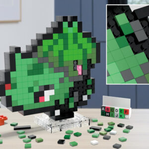 Mattel MEGA Pokémon Bulbasaur 15cm Pixel Art RETRO 374 dalių ZA6177 - Image 4