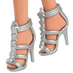 Mattel Barbie Fashionistas lėlė su žvilgančia vakarine apranga ZA6180 - Image 5