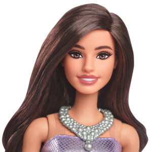 Mattel Barbie Fashionistas lėlė su žvilgančia vakarine apranga ZA6180 - Image 3