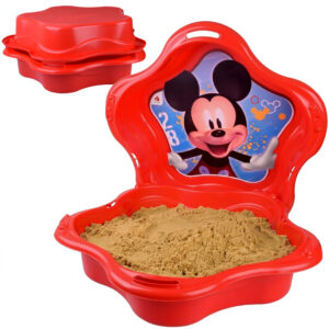 Closed plastic sandbox SHELL 2 in 1 pool Mickey Mouse SP0884