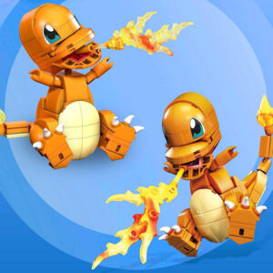 Mattel MEGA Pokémon Charmander konstruktorius 10cm 180vnt. ZA6186 - Image 2