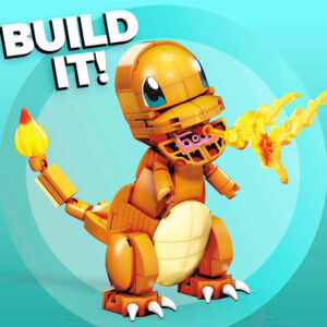 Mattel MEGA Pokémon Charmander konstruktorius 10cm 180vnt. ZA6186 - Image 5