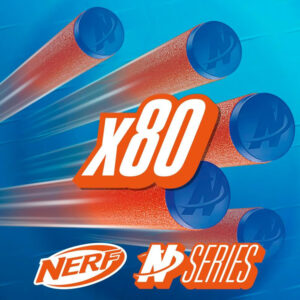 Hasbro NERF N1 putos šoviniai – 80 smiginių rinkinys, ilgis 6cm ZA6189 - Image 3