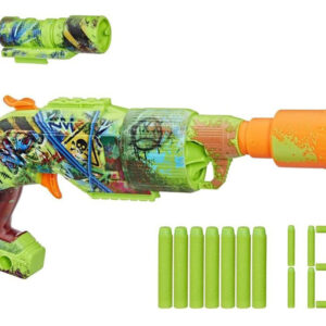 Hasbro NERF Zombie Driller Gun and Sight + 16x Foam Bullets ZA6190 - Image 2