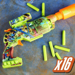 Hasbro NERF Zombie Driller Gun and Sight + 16x Foam Bullets ZA6190 - Image 5