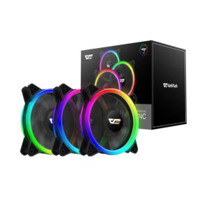 Computer Fan Set ARGB Darkflash DR12 Pro 3in1 120x120 juodos spalvos