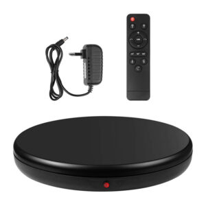 Rotating display stand Puluz 45 cm (black) - Image 3