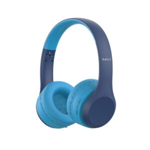 Havit H626BT - Bluetooth belaidės ausinės vaikams (mėlynos) - Image 2