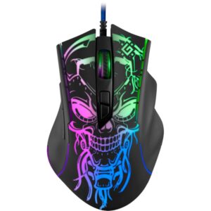 Žaidimų, laidinė, optinė pelė DEFENDER GM-928 BULLETSTORM 7200dpi 7P su apšvietimu - Image 2