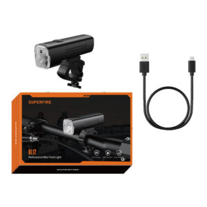 Superfire BL12 bike light, 4800 mAh, USB, 2 modes - Image 4