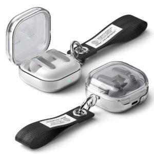 Ringke Air Samsung Galaxy Buds 4 / 4 Pro skaidrus/juodos spalvos