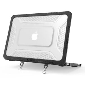 Tech-Protect Kevlar Pro Apple MacBook NEO 13 2026 matinės juodos spalvos/skaidrus - Image 2