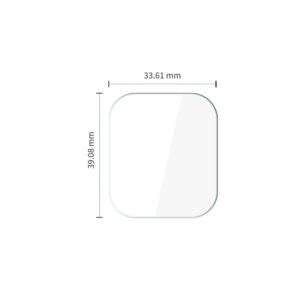 HIDROGELINĖ PLĖVELĖ Tech-Protect HYDRO FLEX+ 2-Pack Huawei Watch Fit 5 Pro SKAIDRI - Image 2