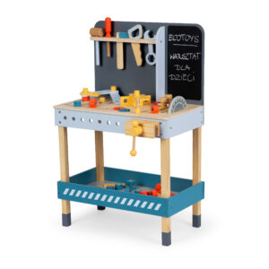 Medinis įrankių dirbtuvės rinkinys su 47 dalimis, ECOTOYS - Image 3