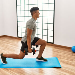 Reguliuojami hanteliai 2x10 kg štangų rinkinys 20 kg strypas, MOVEPRO - Image 3