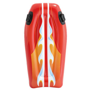Pripučiamas čiužinys su rankenomis vaikams, raudonas INTEX - Image 3