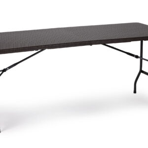 Sulankstomas kavinės banketinis sodo stalas 180 cm rotango, MultiGarden - Image 3