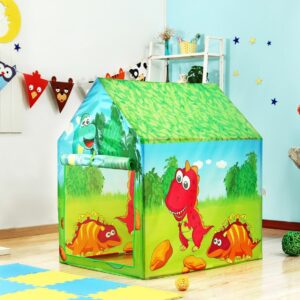 Vaikiška žaidimų palapinė „Dinosaur House“ su kamuoliukų baseinu IPLAY - Image 3