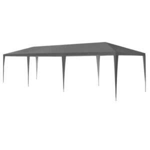 Komercinė sodo paviljono palapinė, 3x9 m, 8 sienelės, pilka, MultiGarden - Image 3