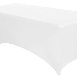 Universalus stalo užtiesalas maitinimo stalui 240 cm 8FT baltas tamprus MultiGarden - Image 3