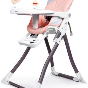 Sulankstoma maitinimo kėdutė rožinė ECOTOYS - Image 3