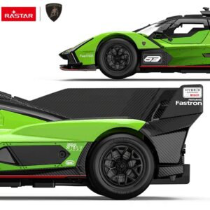 Nuotoliniu būdu valdomas automobilis Lamborghini SC63 LMDH R/C, mastelis 1:14, Rastar 10150 - Image 3